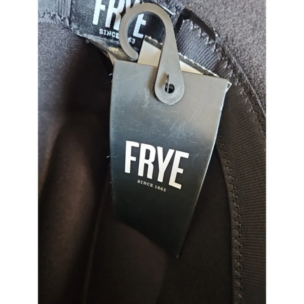 Frye Womens Faux Wool Felt Black Turquoise  Cattlemans Cowgirl Cowboy Hat‎ NWT